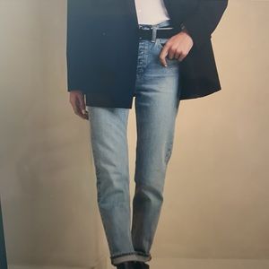 Brand new size 29 Banana Republic high rise straight jeans.  Med light wash.